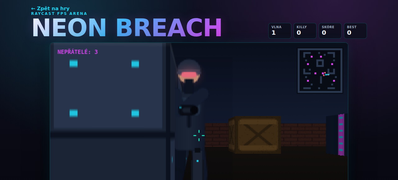 Náhled hry Neon Breach